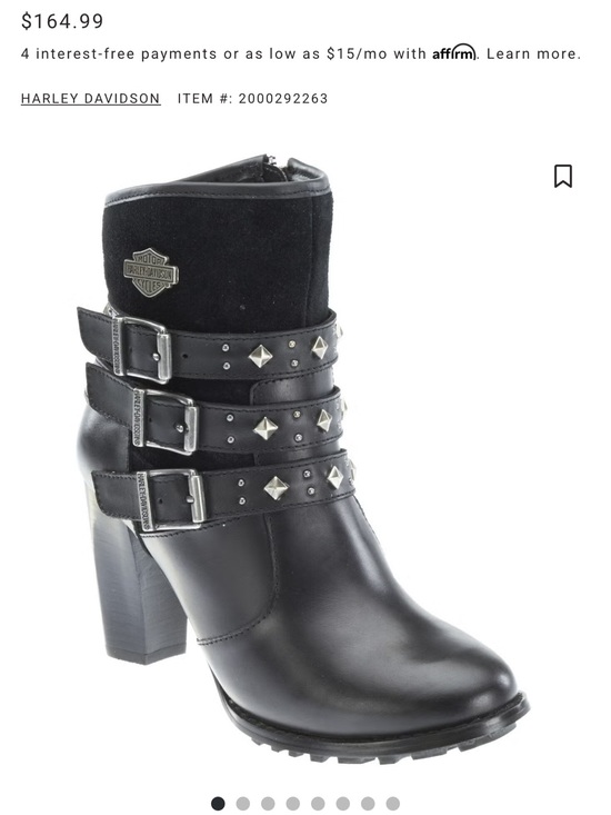 Harley-Davidson Shoes - Women’s Harley boots. Abbey moto- new. Size 10